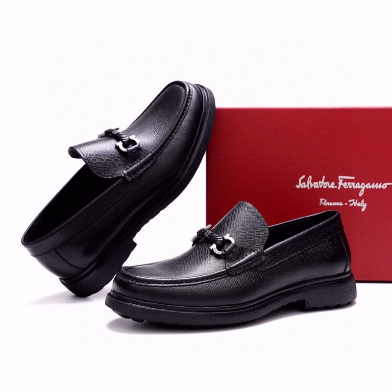 Ferragamo Leather Shoes